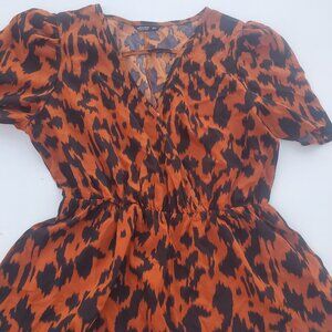 Shein Leopard Print Top